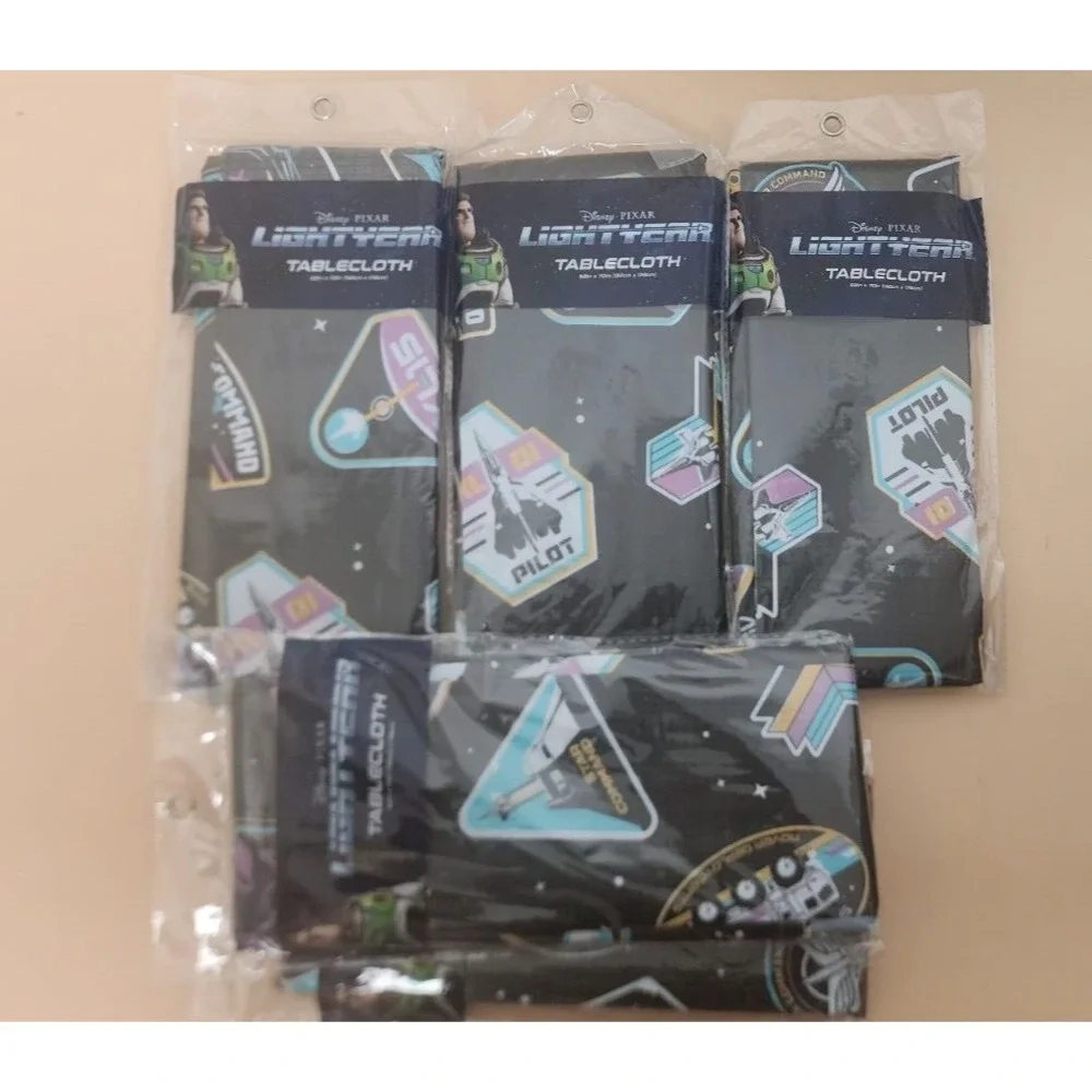 5 Lot Disney‎ Pixar Lightyear Tablecloth 52